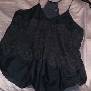 Lace tank top